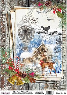 Papier - Ryžový papier CAD 756 A3 - 13078606_