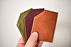 Peňaženky - handmade kompaktná peňaženka do vrecka (Fialová) - 13076592_