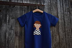 Detské oblečenie - Pískacie a reflexné tričko - Dievčatko - 13083504_