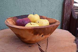 Nádoby - Masívna miska - jabloň, čerešňa 1 - 13081933_