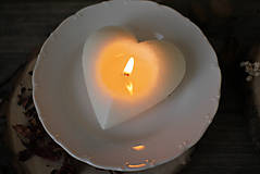 Svietidlá a sviečky - SRDCE - srdiečko ♥ (v darčekovom balení) - 13081712_