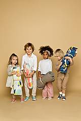Detské oblečenie - AMEL zavinovacia košieľka biela (6-12 m) - 13087089_