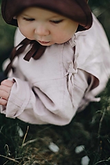 Detské oblečenie - AMEL zavinovacia košieľka staroružová - 13087116_