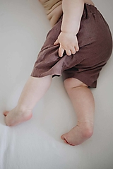 Detské oblečenie - AMÉLIA kraťasky slivkové - 13087366_