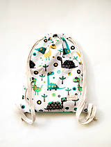 Detské tašky - Školské vrecko - batoh - vrecúško, dinosaury - 13088186_