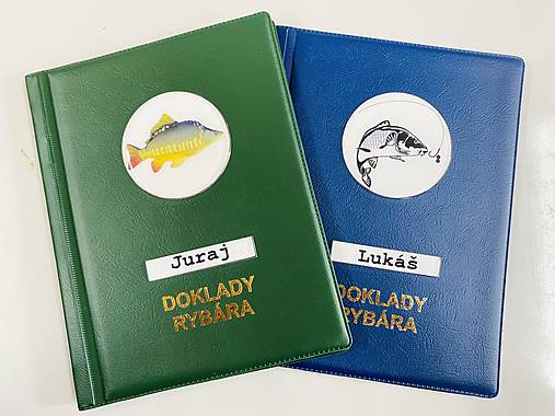 Papiernictvo - Obal na doklady pre rybára - 13091711_