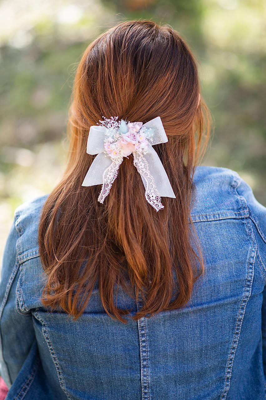 Spona s mašličkou "nežné sny" 