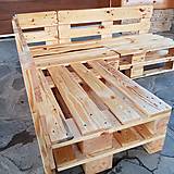 Nábytok - Sedenie z paletového dreva - 13090086_