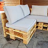 Nábytok - Sedenie z paletového dreva - 13090087_