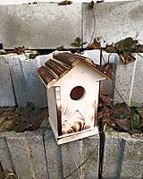 Pre zvieratá - drevená búdka pre vtáčiky - 13090496_