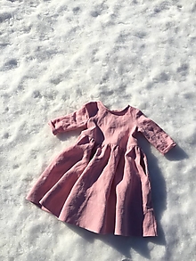 Detské oblečenie - ZOJA šaty pinky mood - 13096527_