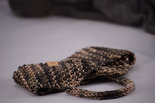 Šály a nákrčníky - Športový šálik ESCAPE unisex, 100% merino (Béžovo-šedá pestrá) - 13096506_