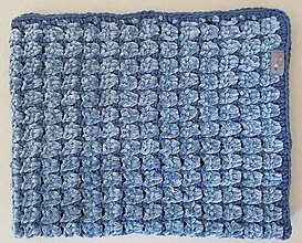 Detský textil - Háčkovaná detská deka - 13099161_