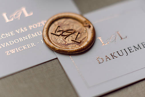 Iný materiál - Pečať medená - 13102634_
