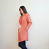 Bundy a kabáty - Jarná ružová bunda - 13101726_