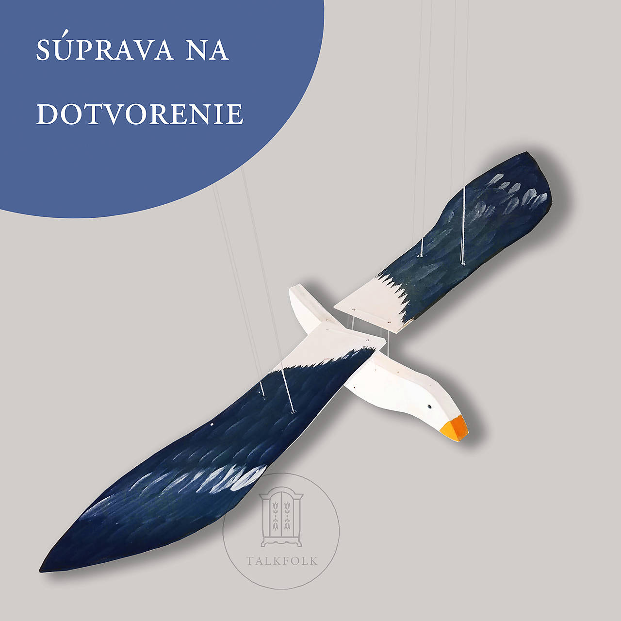 Lietajúci vták - súprava na dotvorenie