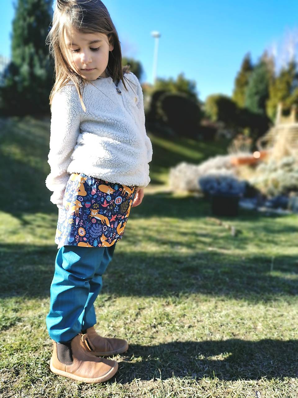 Sukničkové softshellové nohavice jarné