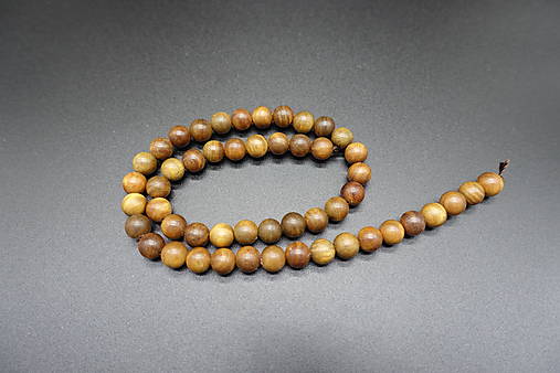 Korálky - Santálove drevo DK2 8mm (50ks) - 13112233_