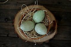  -  Veľkonočné vajíčko - sviečka (zelené) - 13117009_