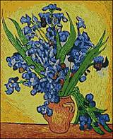 Návody a literatúra - M083 Kosatce (Vincent van Gogh) - 13116503_