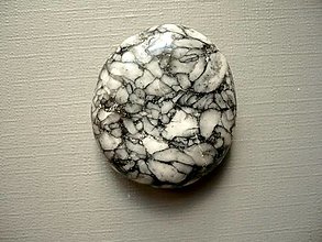 Minerály - Placka - pinolit 33 mm, č.396f - 13125579_