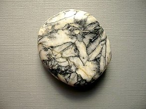Minerály - Placka - pinolit 36 mm, č.399f - 13125598_