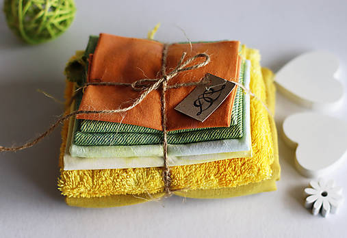 Textil - Textilná sada_žltá_12c - 13128676_