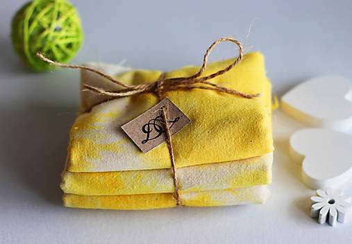 Textil - Textilná sada_žltá_13c - 13128680_