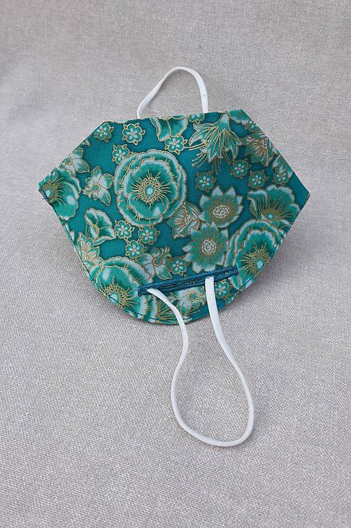 Rúška - Návlek na respirátor FFP2/KN95 (kolekcia luxury No2) - 13131984_