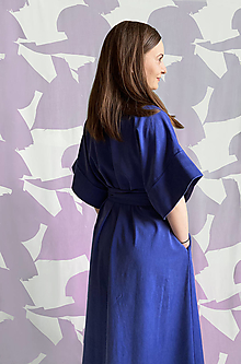Kimoná - SIMPLE KIMONO šaty - 13131615_