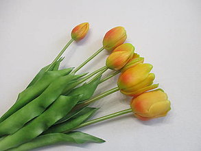 Iný materiál - Tulipány (Oranžová) - 13134526_