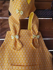 Detské oblečenie - Šaty /sukňa na traky - žlté kvietky plus korunka - 13133764_