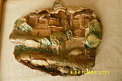 Obrazy - Relief na stenu ako obraz v keramike - 13132675_