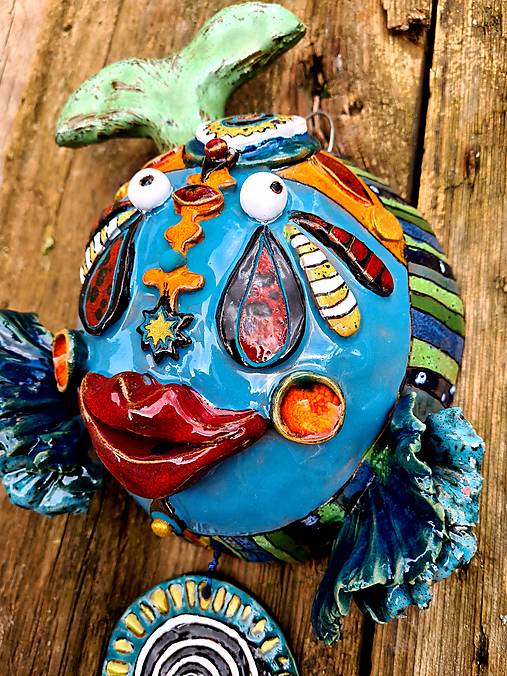 Dekorácie - Rybka ŠAMANKA - 13140140_