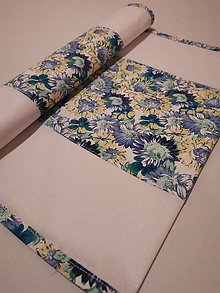 Úžitkový textil - Jarný behúň na stôl - stredový obrus No. 143 - 13142907_
