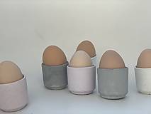 Nádoby - Betónové stojany na vajíčka PasŤ - 13144244_