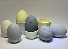 Nádoby - Betónové stojany na vajíčka PasŤ - 13144250_
