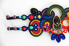 Náramky - Šujtášový farebný náramok Frida - 13150927_