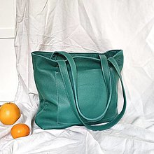 Nákupné tašky - Nina (forest zelená) - 13146815_