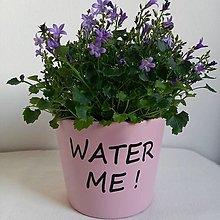 Nádoby - Water me kvetináč - 13154856_