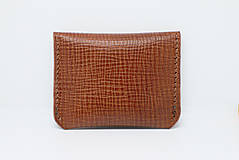 Peňaženky - kožené puzdro "flap" - 13156001_