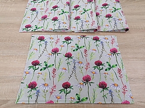Úžitkový textil - Prestieranie (Lúčne kvety) - 13160266_