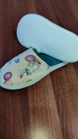 Ponožky, pančuchy, obuv - Papuče barefoot húsky - 13160197_