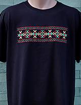 Pánske oblečenie - Pánske vyšívané tričko - Horná Poruba - 13160121_