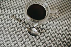 Príbory, varešky, pomôcky - Vintage espresso lyžička s vlastným textom - 13162451_
