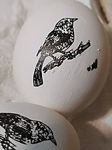 Dekorácie - Veľkonočné vajíčko - vtáčik - 13161591_
