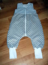 Detský textil - spací vak / minki  s nôžkami - 13164914_