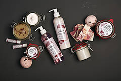 Telová kozmetika - Romantická ruža - organický telový jogurt - 13166569_