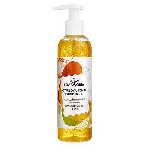  - Citrusová bomba - organický peelingový sprchovací gél - 13166877_