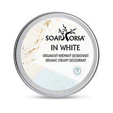 Telová kozmetika - In white - organický krémový deodorant - 13167790_